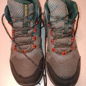 Size 2 kid hiking boots merrell